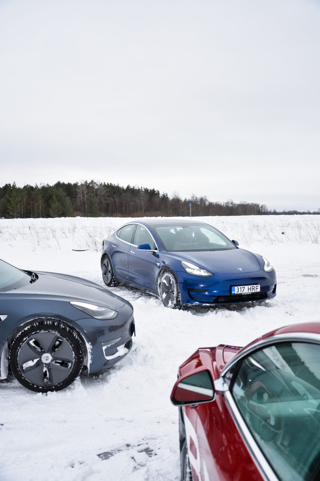 Driving a Tesla in winter
