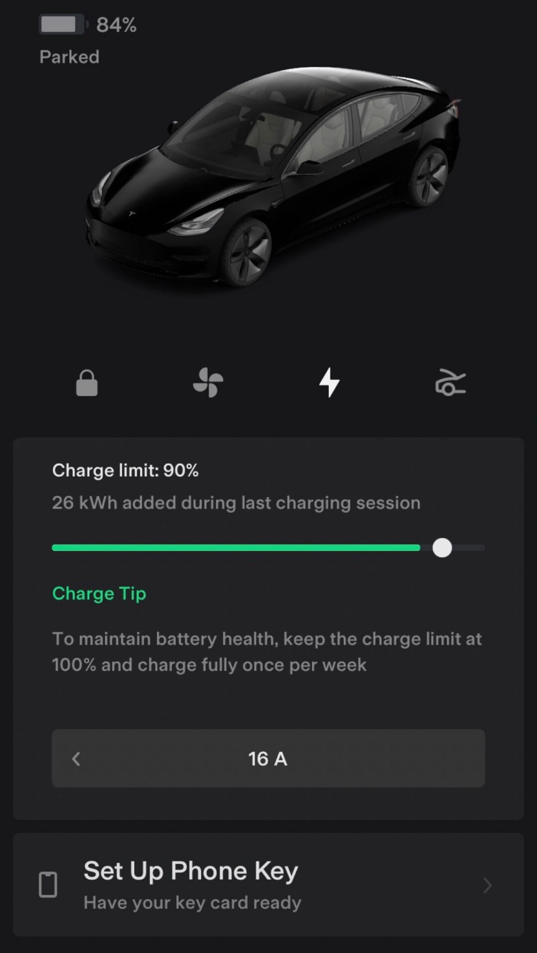 Tesla app features